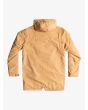 Chaqueta parka impermeable Quiksilver New Skyward marrón para hombre posterior