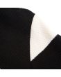 Chaqueta de punto Deus Ex Machina Buzz Zip Thru Knit negra para hombre costuras