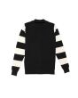 Chaqueta de punto Deus Ex Machina Buzz Zip Thru Knit negra para hombre posterior