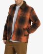 Hombre con Chaqueta con forro de sherpa Billabong Barlow Jacket Java lateral