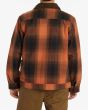 Hombre con Chaqueta con forro de sherpa Billabong Barlow Jacket Java posterior