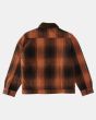 Cazadora con forro sherpa Billabong Barlow Jacket Java para hombre posterior