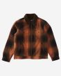 Cazadora con forro sherpa Billabong Barlow Jacket Java para hombre