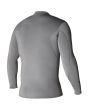 Chaqueta de Neopreno Vissla Solid Sets 2mm Front Zip Gris para hombre posterior