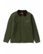 Chaqueta de lana y poliéster Vissla Buffalo Jacket Verde Vintage para hombre