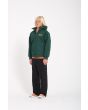 Niño con cazadora impermeable con capucha Volcom Nando Von Arb Verde lateral