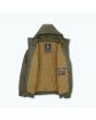 Chaqueta resistente al agua con capucha Volcom Hernan 5K Military para hombre interior