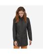 Mujer con chubasquero Patagonia W's Torrentshell 3L City Coat negro