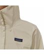 Mujer con Chubasquero plegable Patagonia W's Torrentshell 3L Rain Jacket Blanco DWR