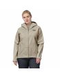 Mujer con Chubasquero plegable Patagonia W's Torrentshell 3L Rain Jacket Blanco Talla L