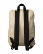 Mochila Santa Cruz Classic Label Backpack 12 Litros blanca posterior