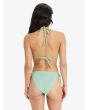 Parte trasera del bikini Roxy Beach Classics en color verde basil 