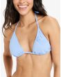 Conjunto de bikini Tiki Triangular Roxy Beach Classics azul Grapemist serigrafía logo