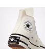 Zapatillas High Top Converse Chuck 70 Plus blanco garza y negro Unisex talón