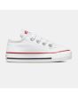 Zapatillas bajas Converse Chuck Taylor All Star Classic Toddler blancas para niños de 1 a 4 años