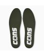 Zapatillas  de skate Converse CONS PL Vulc Pro Suede Fall Tone verdes, blancas y negras para hombre plantilla