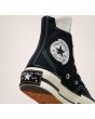 Zapatillas High Top Converse Chuck 70 Plus en negro garza Unisex parche fusionado tobillo