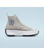 Zapatillas de plataforma Converse Run Star Hike High Top Translucent Barcode grises para mujer