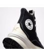 Zapatillas de plataforma Converse Run Star Legacy CX negras y blancas talón