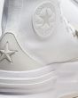 Zapatillas Converse de plataforma Run Star Legacy CX Seasonal Color blancas Unisex parche