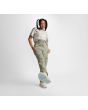 Mujer con Zapatillas Converse de plataforma Run Star Legacy CX Swirl Jacquard beige y aguamarina