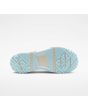 Zapatillas Converse de plataforma Run Star Legacy CX Swirl Jacquard beige y aguamarina para mujer suela