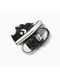 Zapatillas con velcro Converse Star Player 76 Easy-On Foundational Canvas Toddler negras para niños de 1 a 4 años superior