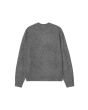 Jersey Carhartt WIP Curtis Sweater gris Tangled Graphite para hombre posterior