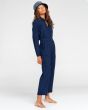 Mono de manga larga Element Brand Elise Indigo para mujer azul marino derecha