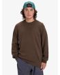 Hombre con jersey Quiksilver Salt Water Marrón Chocolate