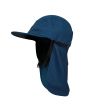 Gorra de surf FCS Essential Legionnaire color Tidal Teal Talla M Unisex 