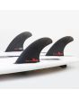Quillas para tabla de surf FCS II Firewire Tri-Quad Fins negras talla M tri