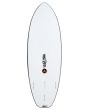 Tabla de Surf Softboard JS Industries Flame Fish 5'6" 34.5 Litros gris y blanca bottom