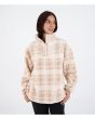 Mujer con Forro polar Hurley Laneway High Pile Pearl Ivory
