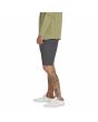 Hombre con pantalón corto Volcom Frickin Modern Stretch 19' Charcoal Heather lateral