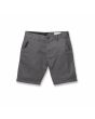 Bermudas Volcom Frickin Modern Stretch 19' Gris Carbón Jaspeado para hombre 