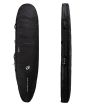 Funda de surf doble Creatures Longboard Double DT2.0 9'6 Negro-Plateado