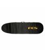 Funda para tabla de surf FCS Classic Fun Board Cover 6'3 color Negro y Mango