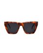 Gafas de sol I-SEA Ava color tortoise brown con lentes smoke polarizadas para mujer