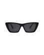 Gafas de sol I-SEA Cate color negro con lentes polarizadas smoke para mujer
