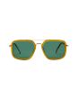 Gafas de sol I-SEA Cruz para mujer en color aguacate con lentes polarizadas verdes
