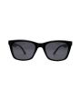 Gafas de sol I-SEA Kiki con montura geométrica negra y lentes polarizadas ahumadas para mujer