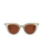 Gafas de sol I-SEA Canyon con montura translúcida color Cactus y lentes polarizadas marrón para mujer
