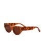Gafas de sol I-SEA Carly Havana con montura carey y lentes marrones polarizadas patillas anchas
