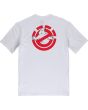 Camiseta de manga corta para niño Element Ghostbusters Ghostly SS Boy blanca con el logo de cazafantasmas estampado Posterior