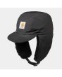 Gorra reversible con orejeras Carhartt WIP Alberta Cap Negra impermeable