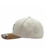 Gorra Flexfit DC Shoes Cap Star Seasonal Blanca y Marrón para hombre lateral