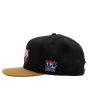 Gorra DC Shoes Starz 94 Empire Negra para hombre bordado lateral DC Athletics