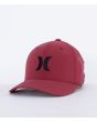 Gorra de ajuste elástico resistente al agua Hurley Phantom Resist roja para hombre