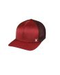 Gorra de malla Hurley Mini Icon Mesh Noble Red para hombre